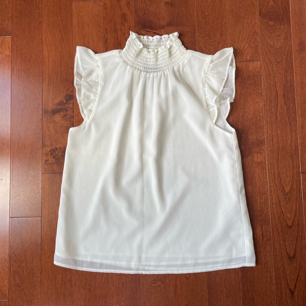 Banana Republic sleeveless blouse